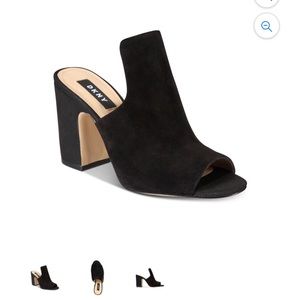 DKNY - Block Heel - Black